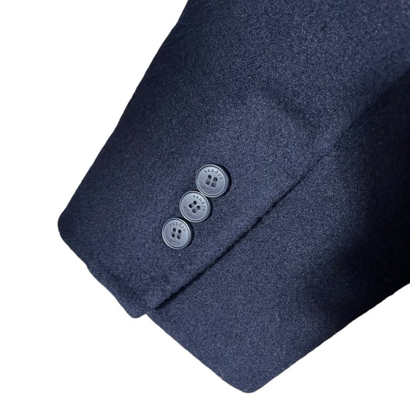 SANDRO PARIS Navie Double-Faced Chest Patch Wool Blazer - Picture 8 of 13